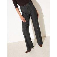 Friends Like These Smart Everyday Wide Leg Jean - Black
