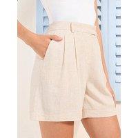 Friends Like These Linen Short - Beige