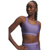 Under Armour Womens Training Crossback Mid Bra - Purple