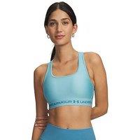 Under Armour Womens Training Crossback Mid Bra - Blue