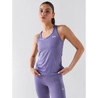 Under Armour Womens Training Tech Fitted Racer Tank - Purple