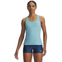 Under Armour Womens Training Tech Fitted Racer Tank - Blue