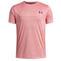 Under Armour Junior Boys Training Tech Utility Short Sleeve T-Shirt - Pink