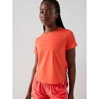 Under Armour Womens Running Launch Elite Short Sleeve T-Shirt - Orange