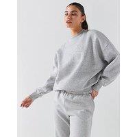 Under Armour Womens Rival Fleece Os Crew - Grey