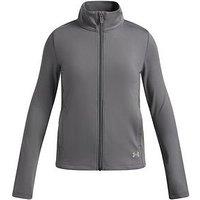 Under Armour Junior Girls Training Motion Full Zip Jacket - Clay Green
