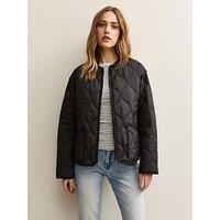 New Look Quilted Padded Jacket - Black
