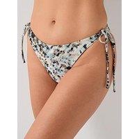 Allsaints Saph Bikini Bottoms - Canter Fawn Brown