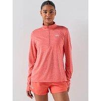 Under Armour Womens Training Tech 1/2 Zip - Orange
