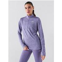 Under Armour Womens Training Tech 1/2 Zip - Purple