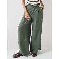 Jdy Pepper Palazzo Trousers - Green