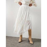 Allsaints Vashtie Maxi Skirt - Optic White