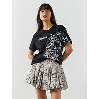 Allsaints Zaya Boyfriend T-Shirt - Black