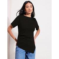 Friends Like These Heavyweight Drape T-Shirt - Black
