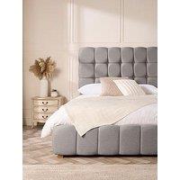 Aspire Amberleigh Ottoman Bed - Grey - Single