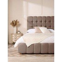 Aspire Amberleigh Ottoman Bed - Coffee - Double