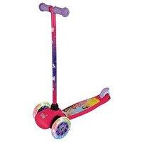 Disney Princess Tilt N Turn Scooter With Light Up Wheels And Stickers