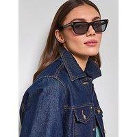 Tom Ford Penn Rectangular Sunglasses - Black