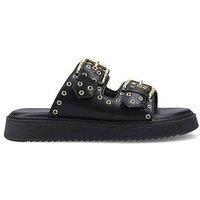 Hush Puppies Christine Mule Sandal-Black