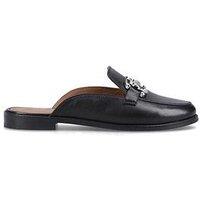 Hush Puppies Cathleen Mule-Black