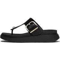 Fitflop Gen-Ff Buckle Leather Toe-Post Sandals