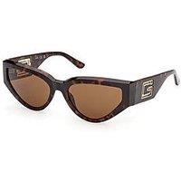 Guess Cat Sunglasses - Dark Havana - Brown