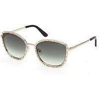 Guess Round Sunglasses - Gold
