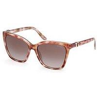 Guess Square Sunglasses - Light Brown