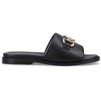 Hush Puppies Lana Snaffle Mule-Black