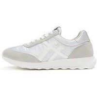 Fitflop Retro-Q Ff Metallic-Fabric/Suede Sneakers