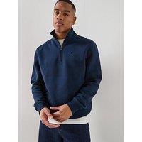 Tommy Jeans 1/4 Zip Sweatshirt - Navy
