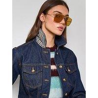 Tom Ford Eliott Navigator Sunglasses - Shiny Deep Gold