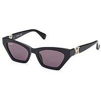 Max Mara Emme 13 Cat Eye Sunglasses - Black