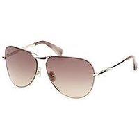 Max Mara Miller 2 Pilot Sunglasses - Gold