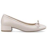 Hush Puppies Silvia Low Heel-Ivory