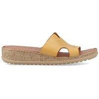 Hush Puppies Eloise Mule Sandal-Mustard