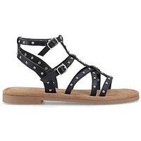 Hush Puppies Tori Stud Gladiator-Black