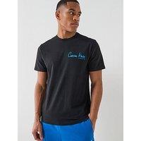 Calvin Klein Jeans Back Graphic Script T-Shirt - Black
