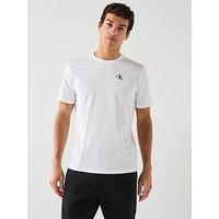 Calvin Klein Jeans Back Graphic Monologo T-Shirt - White