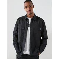 Calvin Klein Jeans Utility Relaxed Overshirt - Black