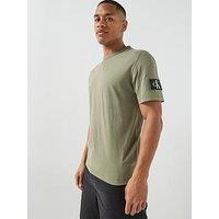 Calvin Klein Jeans Badge T-Shirt - Green