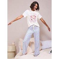 Friends Like These La Patisserie Pyjama Set - Blue