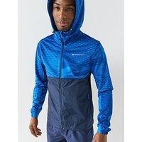 Monterrain Mens Divide Windrunner - Blue