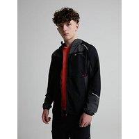 Monterrain Kids Tempest Woven Hooded Jacket - Black