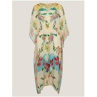 Monsoon Gloria Floral Kaftan - Multi