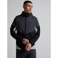 Monterrain Mens Vault Woven Hoodie - Black