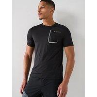 Monterrain Mens Ramble T-Shirt - Black