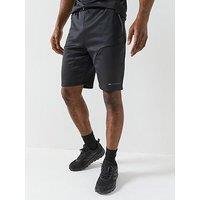 Monterrain Mens Speed 2.0 Poly Fleece Short - Black
