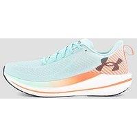 Under Armour Mens Velociti Speed Running Shoes - Refresh Mint / White / Electric Tangerine