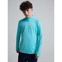 Monterrain Kids Bolt Space Dye Quarter Zip - Blue